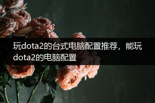 玩dota2的台式电脑配置推荐，能玩dota2的电脑配置