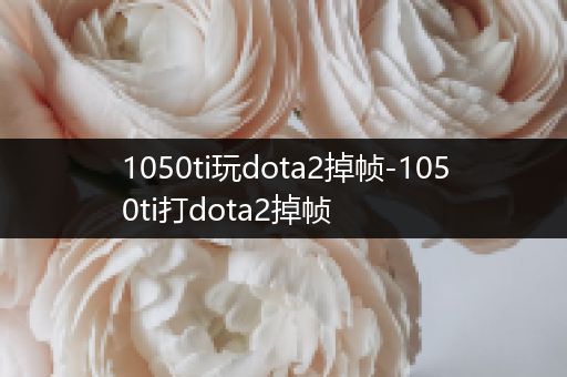 1050ti玩dota2掉帧-1050ti打dota2掉帧
