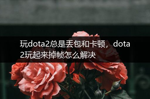 玩dota2总是丢包和卡顿，dota2玩起来掉帧怎么解决