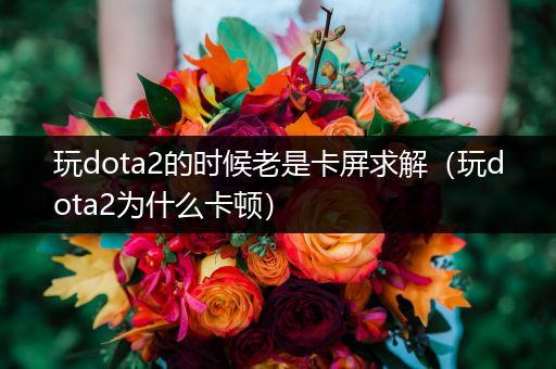 玩dota2的时候老是卡屏求解（玩dota2为什么卡顿）