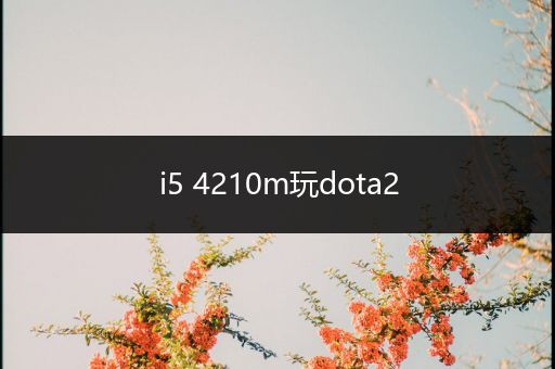 i5 4210m玩dota2