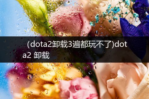 （dota2卸载3遍都玩不了)dota2 卸载