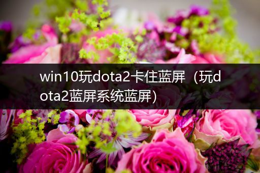 win10玩dota2卡住蓝屏（玩dota2蓝屏系统蓝屏）