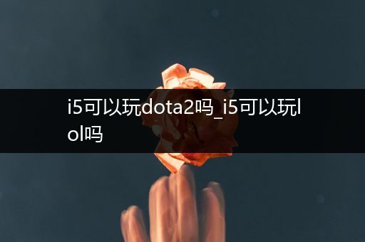 i5可以玩dota2吗_i5可以玩lol吗