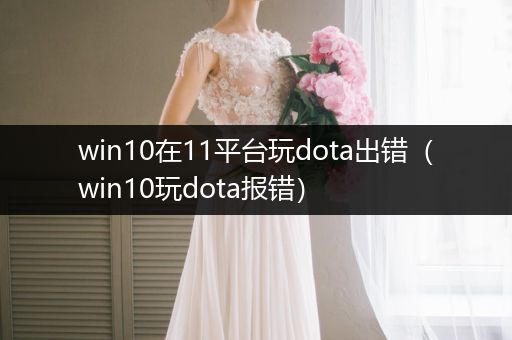 win10在11平台玩dota出错（win10玩dota报错）