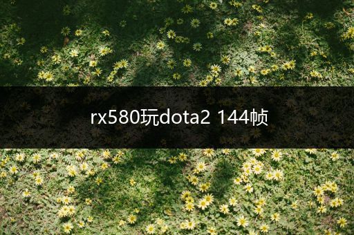 rx580玩dota2 144帧