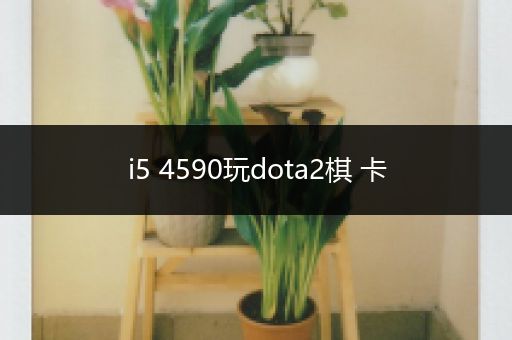 i5 4590玩dota2棋 卡