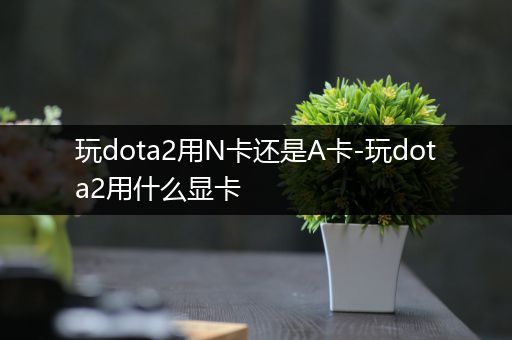 玩dota2用N卡还是A卡-玩dota2用什么显卡