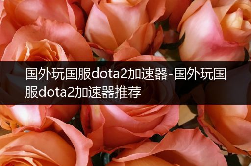 国外玩国服dota2加速器-国外玩国服dota2加速器推荐