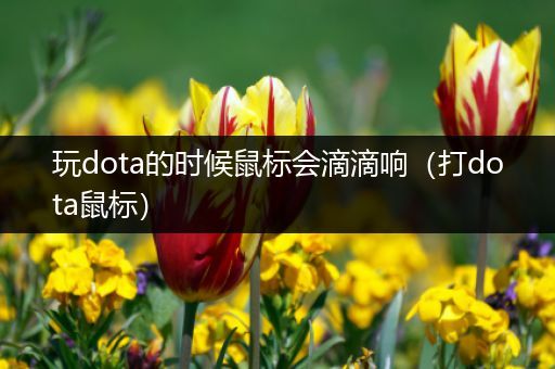 玩dota的时候鼠标会滴滴响（打dota鼠标）