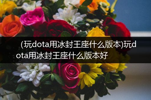 （玩dota用冰封王座什么版本)玩dota用冰封王座什么版本好
