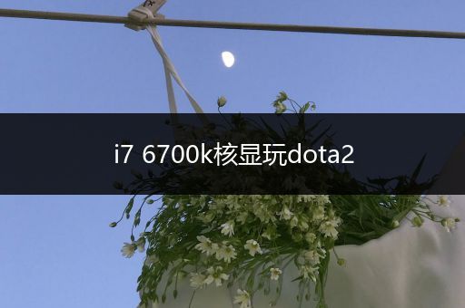 i7 6700k核显玩dota2