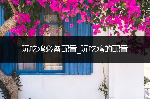 玩吃鸡必备配置_玩吃鸡的配置