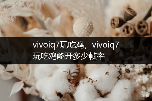 vivoiq7玩吃鸡，vivoiq7玩吃鸡能开多少帧率