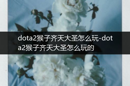 dota2猴子齐天大圣怎么玩-dota2猴子齐天大圣怎么玩的
