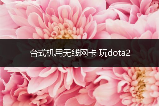 台式机用无线网卡 玩dota2