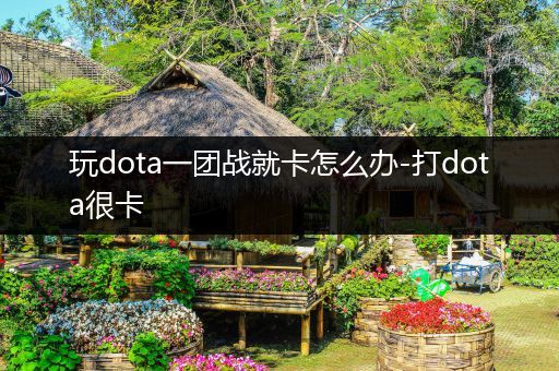 玩dota一团战就卡怎么办-打dota很卡