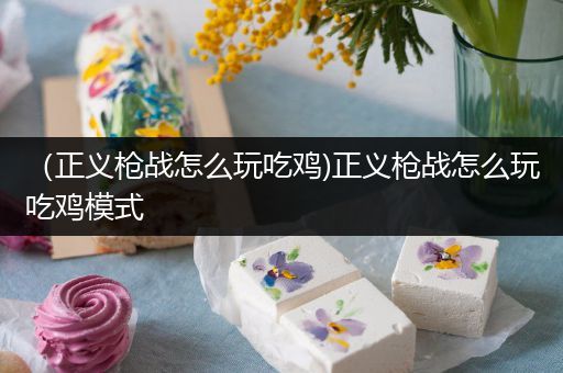 （正义枪战怎么玩吃鸡)正义枪战怎么玩吃鸡模式