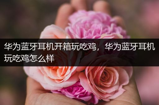 华为蓝牙耳机开箱玩吃鸡，华为蓝牙耳机玩吃鸡怎么样