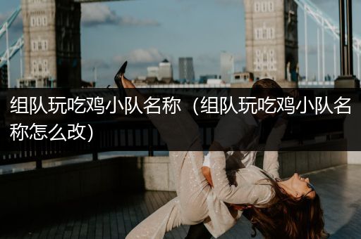 组队玩吃鸡小队名称（组队玩吃鸡小队名称怎么改）