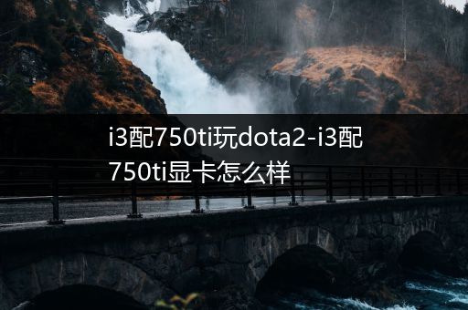 i3配750ti玩dota2-i3配750ti显卡怎么样