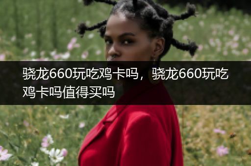 骁龙660玩吃鸡卡吗，骁龙660玩吃鸡卡吗值得买吗