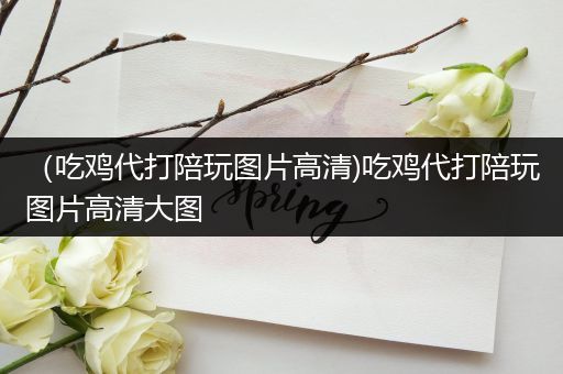（吃鸡代打陪玩图片高清)吃鸡代打陪玩图片高清大图