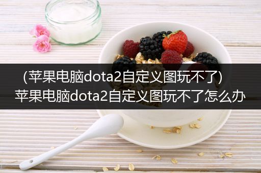 （苹果电脑dota2自定义图玩不了)苹果电脑dota2自定义图玩不了怎么办