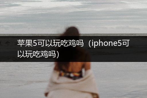 苹果5可以玩吃鸡吗（iphone5可以玩吃鸡吗）