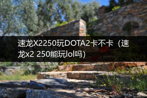 速龙X2250玩DOTA2卡不卡（速龙x2 250能玩lol吗）