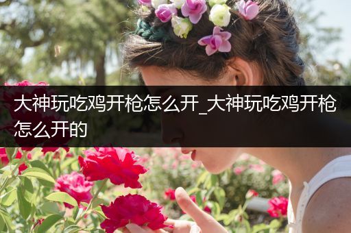 大神玩吃鸡开枪怎么开_大神玩吃鸡开枪怎么开的