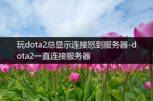 玩dota2总显示连接怒到服务器-dota2一直连接服务器