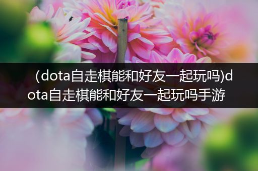 （dota自走棋能和好友一起玩吗)dota自走棋能和好友一起玩吗手游