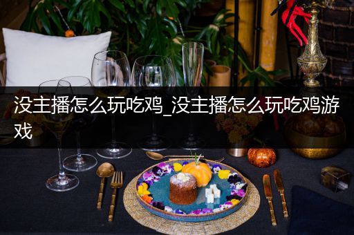 没主播怎么玩吃鸡_没主播怎么玩吃鸡游戏