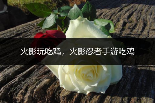 火影玩吃鸡，火影忍者手游吃鸡