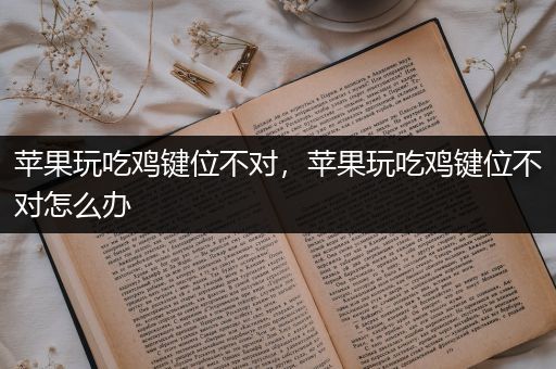 苹果玩吃鸡键位不对，苹果玩吃鸡键位不对怎么办