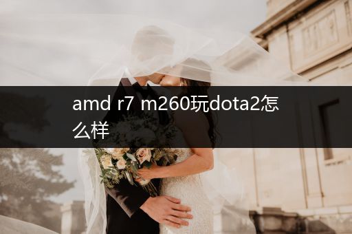 amd r7 m260玩dota2怎么样