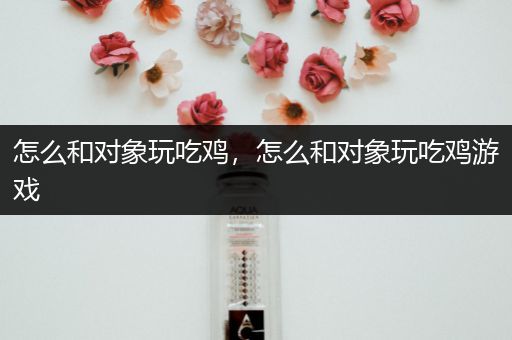 怎么和对象玩吃鸡，怎么和对象玩吃鸡游戏