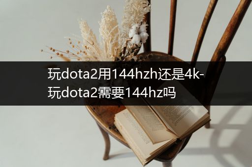 玩dota2用144hzh还是4k-玩dota2需要144hz吗