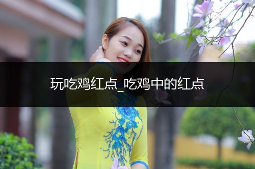 玩吃鸡红点_吃鸡中的红点