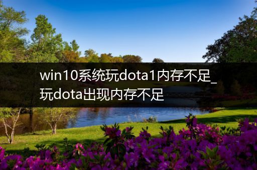 win10系统玩dota1内存不足_玩dota出现内存不足