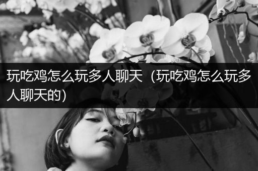 玩吃鸡怎么玩多人聊天（玩吃鸡怎么玩多人聊天的）