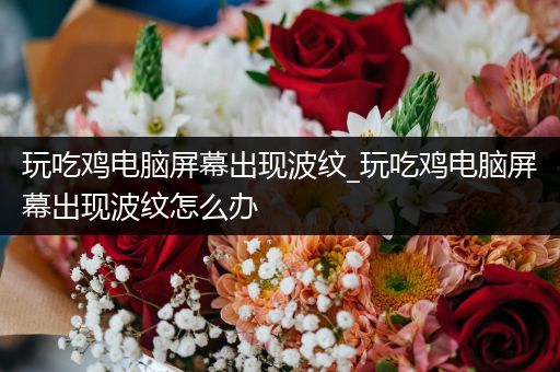 玩吃鸡电脑屏幕出现波纹_玩吃鸡电脑屏幕出现波纹怎么办