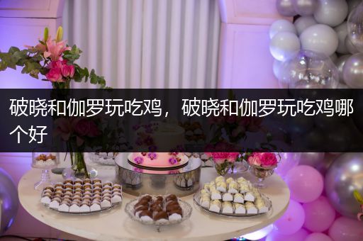 破晓和伽罗玩吃鸡，破晓和伽罗玩吃鸡哪个好