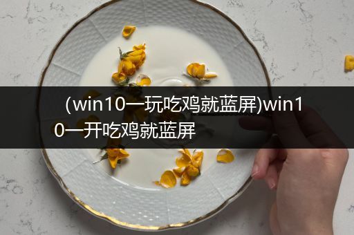 （win10一玩吃鸡就蓝屏)win10一开吃鸡就蓝屏