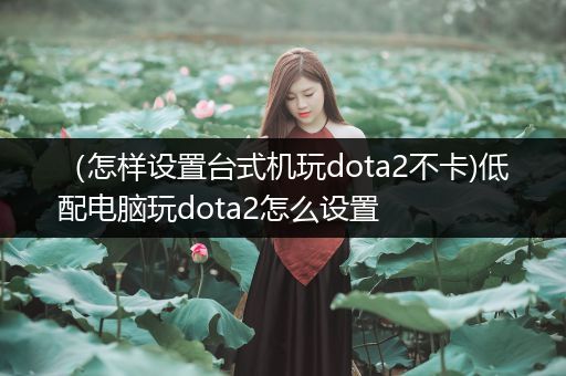 （怎样设置台式机玩dota2不卡)低配电脑玩dota2怎么设置
