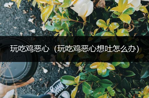 玩吃鸡恶心（玩吃鸡恶心想吐怎么办）