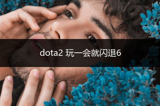 dota2 玩一会就闪退6