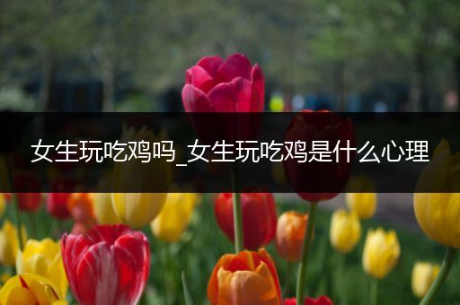 女生玩吃鸡吗_女生玩吃鸡是什么心理