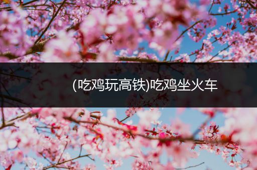 （吃鸡玩高铁)吃鸡坐火车
